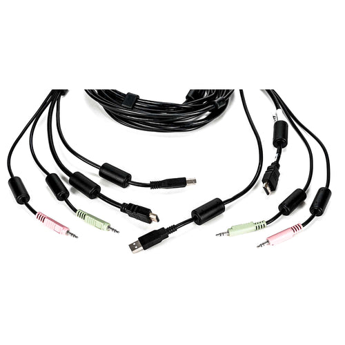 Vertiv CBL0127 | AVOCENT KVM Cable - 10 ft, Single Display, HDMI, 1 x USB, 2 x Audio, Standard KVM cable 1-HDMI/1-USB/2-AUDIO