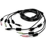 Vertiv CBL0127 | AVOCENT KVM Cable - 10 ft, Single Display, HDMI, 1 x USB, 2 x Audio, Standard KVM cable 1-HDMI/1-USB/2-AUDIO
