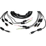 Vertiv CBL0129 | AVOCENT KVM Cable - 10 ft, Dual Display, HDMI, 1 x USB, 2 x Audio, Standard KVM cable