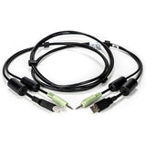 Vertiv CBL0130 | Vertiv Avocent USB Keyboard and Mouse, and Audio Cable, 6 ft. for Vertiv Avocent SV and SC Series Switches - 6 ft