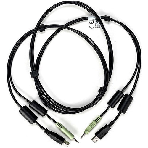Vertiv CBL0130 | Vertiv Avocent USB Keyboard and Mouse, and Audio Cable, 6 ft. for Vertiv Avocent SV and SC Series Switches - 6 ft