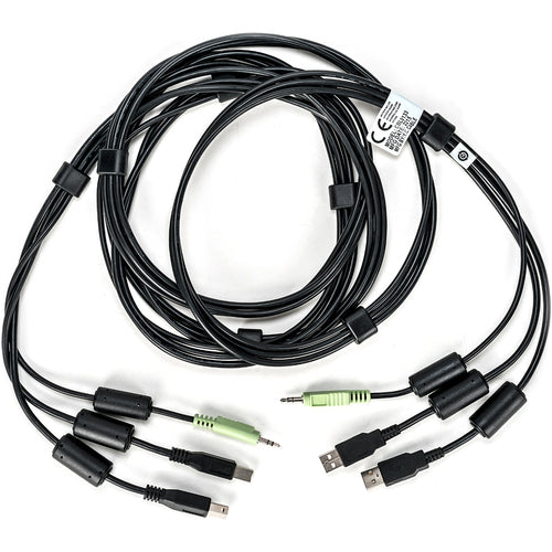 Vertiv CBL0133 | Vertiv Avocent USB Keyboard and Mouse, and Audio Cable, 10 ft. for Vertiv Avocent SV and SC Series Switches - 10 ft