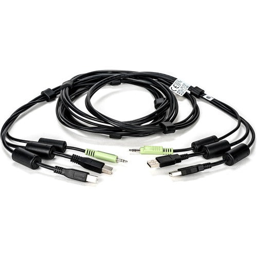 Vertiv CBL0133 | Vertiv Avocent USB Keyboard and Mouse, and Audio Cable, 10 ft. for Vertiv Avocent SV and SC Series Switches - 10 ft
