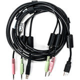 Vertiv CBL0134 | Vertiv Avocent USB Keyboard and Mouse, and Audio Cable, 6 ft. for Vertiv Avocent SV and SC Series Switches - 6 ft