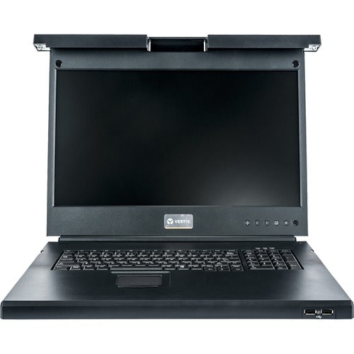 Vertiv LRA185KMM8D-G01 | Vertiv Avocent LRA Rack Console 18.5" LCD Widescreen,8-Port, Keyboard with Touchpad - 8 Computer(s)