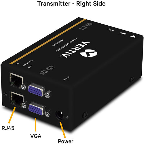Vertiv LV3020P-001 | Vertiv Avocent LV3000 | IP KVM Extender | Dual VGA, USB, Audio (LV3020P-001) - IP KVM Transmitter