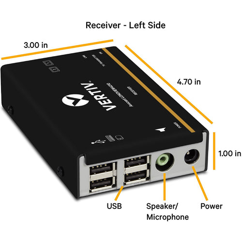 Vertiv LV4010P-001 | Avocent LV 4000 Series High Quality KVM Extender Kit with Receiver & Transmitter - LongView
