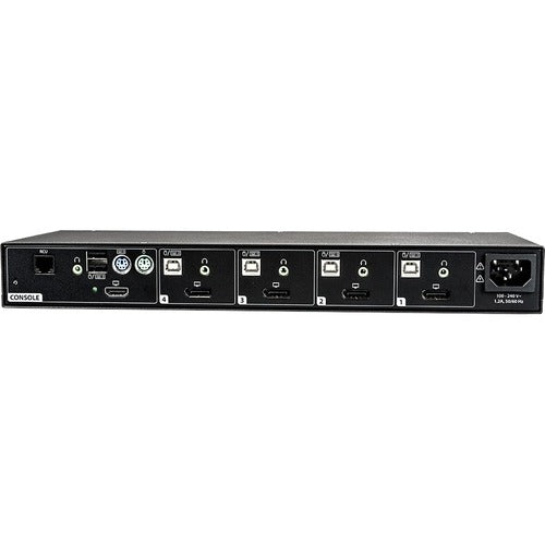 Vertiv SC840D-001 | Vertiv Cybex SC800 Secure Desktop KVM| 4 Port Single-Head| DisplayPort| TAA - 4K UHD | NIAP PP 3.0 Compliant