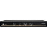 Vertiv SC840D-001 | Vertiv Cybex SC800 Secure Desktop KVM| 4 Port Single-Head| DisplayPort| TAA - 4K UHD | NIAP PP 3.0 Compliant