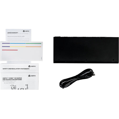 Vertiv SC845-001 | Vertiv Cybex SC800 Secure KVM | 4 Port | Secure Desktop KVM Switch (SC845-001) - Secure Desktop KVM Switches
