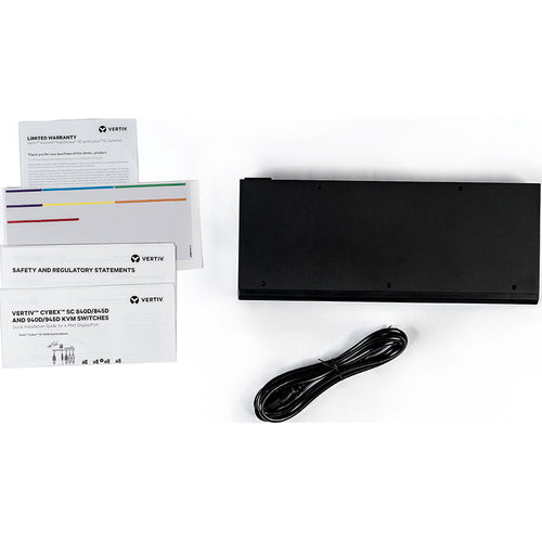 Vertiv SC845D-001 | Vertiv Cybex SC800 Secure KVM | 4 Port | Secure Desktop KVM Switch (SC845D-001) - Secure Desktop KVM Switches