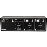 Vertiv SC920D-001 | Vertiv Cybex SC900 Secure Desktop KVM| 2 Port Dual-Head| DisplayPort| TAA - 4K UHD | NIAP PP 3.0 Compliant