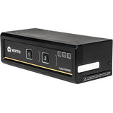 Vertiv SC920D-001 | Vertiv Cybex SC900 Secure Desktop KVM| 2 Port Dual-Head| DisplayPort| TAA - 4K UHD | NIAP PP 3.0 Compliant