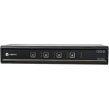 Vertiv SC940D-001 | Vertiv Cybex SC900 Secure Desktop KVM| 4 Port Dual-Head| DisplayPort| TAA - 4K UHD | NIAP PP 3.0 Compliant