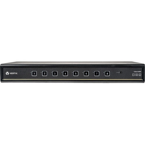 Vertiv SC985-001 | Vertiv Cybex SC900 Secure Desktop KVM | 8 Port Dual-Head | DVI-I DPP | TAA - 4K UHD | NIAP PP 3.0 Compliant