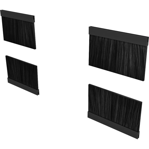 Vertiv VRA2006 | Vertiv Cable Pass Through Brush Kit for Top Panel - 8 pcs. (VRA2006) - Black - 8 Pack - Metal FOR TOP PANEL
