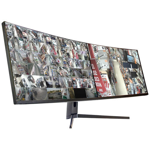 ViewZ VZ-49CGM | Curved Monitor, 49 in., 5120 x 1440, 32:9, Dual QHD
