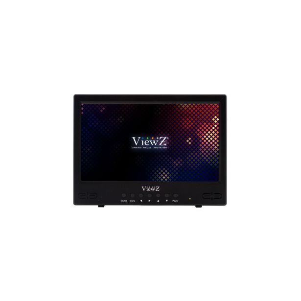 ViewZ VZ-101RTC | 10" Black pro-grade 1024x768 LED Monitor