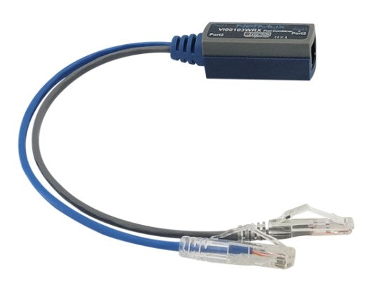 Vigitron VI00103W | Weatherproof Ethernet and PoE Port Multiplexer