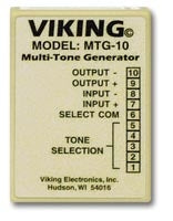 Viking Electronics MTG-10 | Multi-Tone Generator, 2.9 inch L, 2.9 inch W, 2.1 inch H, 120 VAC, 12 VDC