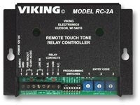 Viking Electronics RC-2A | Remote Touch Tone Controller, 1-3/4 inch H, 120 VAC, 12 VDC, 500 mA