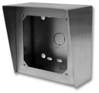 Viking Electronics VE-5X5-SS | Surface Mount Box, Wall Mount, 5.22 x 5.14 x 3.4 inch, 316 Stainless steel, 4 Brushed
