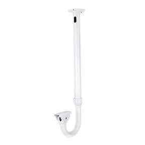 Vivotek AM-11F | J-Shape Ceiling Mount Bracket, Aluminum, White