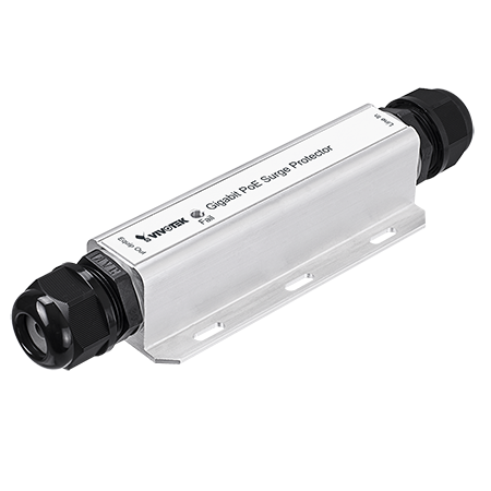 Vivotek AP-PSP-050 | Poe Surge Protector, Outdoor, 10/100/1000 Mbps, 16Kv, 8Ka, 2Xpg16, Ip67