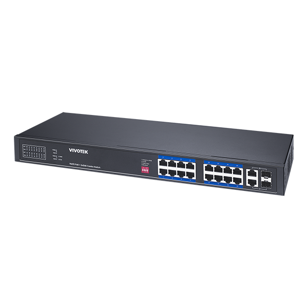 Vivotek AW-FGT-180P-250 | 18 Ports Unmanaged PoE Switch