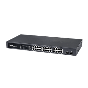 Vivotek AW-GET-260A-380 | 24Xge Poe+2Xge Sfp Switch