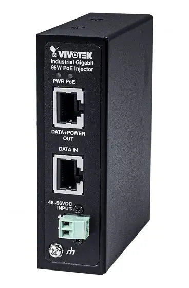 Vivotek AW-IHH-0110 | Industrial 1xGE 95W PoH/PoE Injector