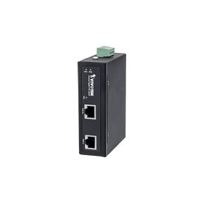Vivotek AW-IHT-0100 | Industrial Gigabit Poe Injector -40C 75C (-40F 167F)