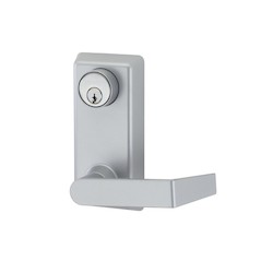 Von Duprin 230L SP313 | Exit Device Trim, Lever, 2-5/8" Projection, Cast Zinc Escutcheon, Sprayed Duranodic, For 22 Series Device