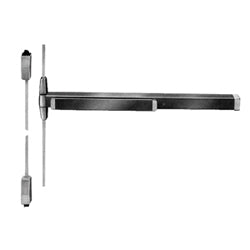 Von Duprin 3327A-EO US26D 36X84 | Exit Device, Surface Mount Vertical Rod, Exit Only, ANSI 01, Satin Chrome Plated, Without Trim