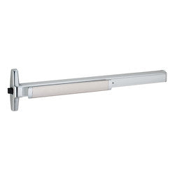 Von Duprin 3327A-EO US26D 48X84 | Surface Vertical Rod Exit Device, Exit Only, ANSI 01, Satin Chrome, 48" × 84", No Trim