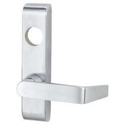 Von Duprin 373L-BE US26D LHR | Rim Exit Device Trim, Lever Control, Left Hand Reverse, Blank Escutcheon, Satin Chrome Plated