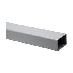 Von Duprin 4954 SP28 8FT 2 | Exit Device Mullion, Removable Strike, 8' Length x 2" Height, Steel, Sprayed Aluminum, For Two 299 Strikes