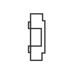 Von Duprin 576A | Rim Exit Device Strike, Open Back, 4-7/8" Height, For 55/88/98/9975 Mortise 1-3/4" Door