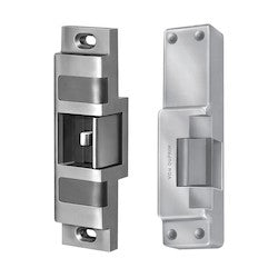 Von Duprin 6111 US32D 24VDC | Rim Exit Device Strike, Fail Secure, 24 Volt DC, 3/4" Latchbolt Throw, 6" L Face Plate, Satin Stainless Steel