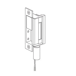 Von Duprin 6210FS US32D 12VDC | Door Exit Device Electric Strike, Fail Safe, Satin Stainless Steel, 12 Volt DC, Without Deadbolt