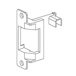 Von Duprin 6211ALFS US32D 12VDC | Door Exit Device Electric Strike, Fail Safe, Aluminum, Satin Stainless Steel, 12 Volt DC
