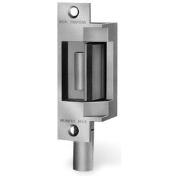Von Duprin 6211ALFS US32D 24VDC | Mortise/Cylinder Lockset Electric Strike, Single Door, Fail Safe, 24 Volt DC, 3/4" Throw, 4-7/8" L Face Plate