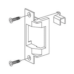 Von Duprin 6211WF US32D 24VDC | Mortise Lockset Device Electric Strike, Fail Secure, 24 Volt DC, 3/4" Throw, 4-7/8" L Face Plate, Stainless Steel