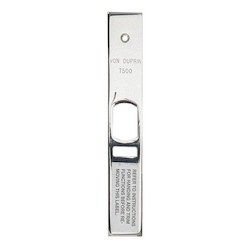 Von Duprin 968766 US32D | Mortise Lock Exit Device Scalp Plate, Satin Stainless Steel, For 7500 Series Mortise Lock