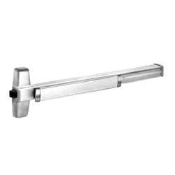 Von Duprin 98EO US26D 36 | Rim Exit Device, Exit Only, Smooth Case, 36" Length, ANSI 01, Satin Chrome Plated, Without Trim