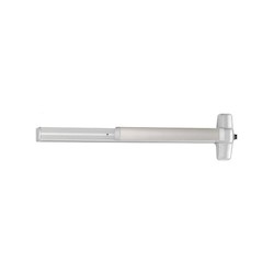 Von Duprin 99EO US28 48 | Rim Exit Device, Exit Only, Grooved Case, 48" L, ANSI 01, Anodized Aluminum, Without Trim
