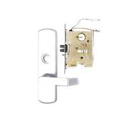 Von Duprin M996L-R/V US26D RHR CON | Motor-Driven Lever Trim, Rim/Surface Vertical Rod, Field Selectable FS/FSE, Right Hand Reverse, With Connector