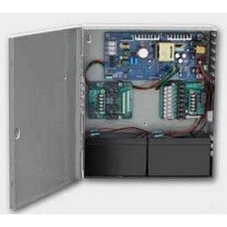 Von Duprin PS904-4RL-BBK | Power Supply, 4 Relay Board, Battery Backup Kit, 12/24 Volt DC, 4 Ampere, 12" Width x 4" Depth x 14" Height