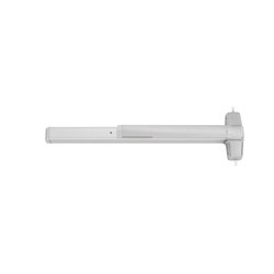 Von Duprin 9827EO US26D 36X84 | Surface Vertical Rod Exit Device, Exit Only, Smooth Case, ANSI 01, Satin Chrome, 36" × 84", No Trim