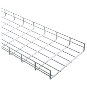 WBT WBT2X6S | Wire Basket Tray, Silver, Pre-Galvanized, Width 6 inch